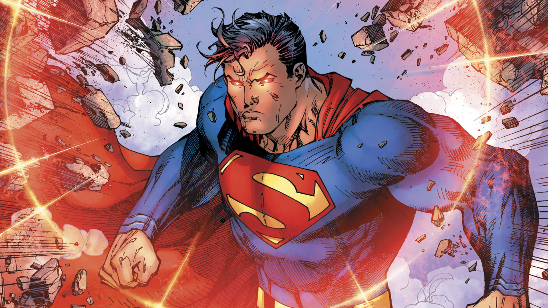 Dc Comics, Superman, Clark Kent Wallpaper And Background - Justice League Jim Lee Variant , HD Wallpaper & Backgrounds
