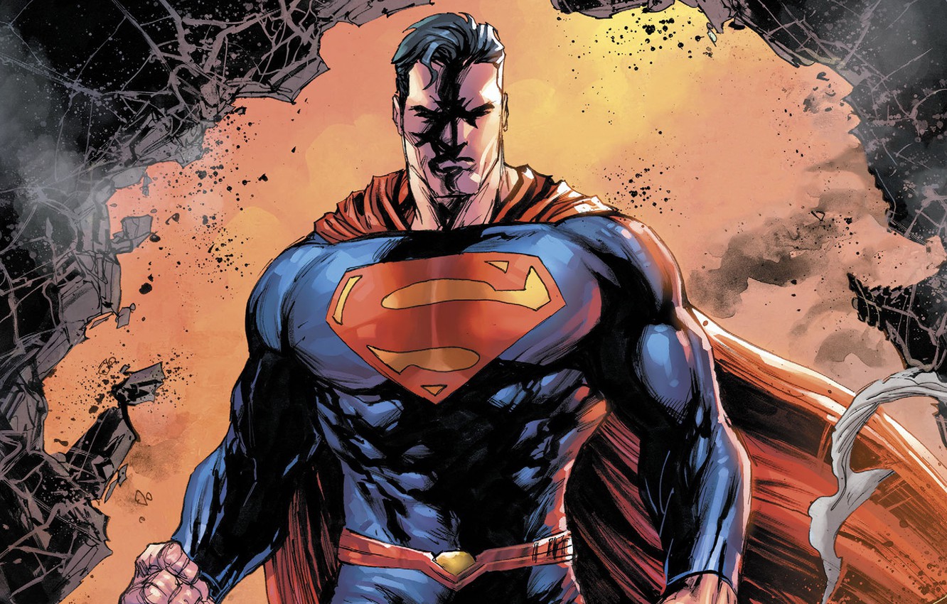 Photo Wallpaper Logo Fantasy Man Comics Coat Superman Superman Comics Hd Wallpaper Backgrounds Download