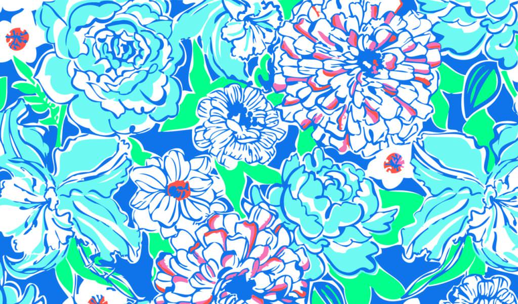 Floral Vineyard Vines Wallpaper - Pretty Vera Bradley Backgrounds , HD Wallpaper & Backgrounds