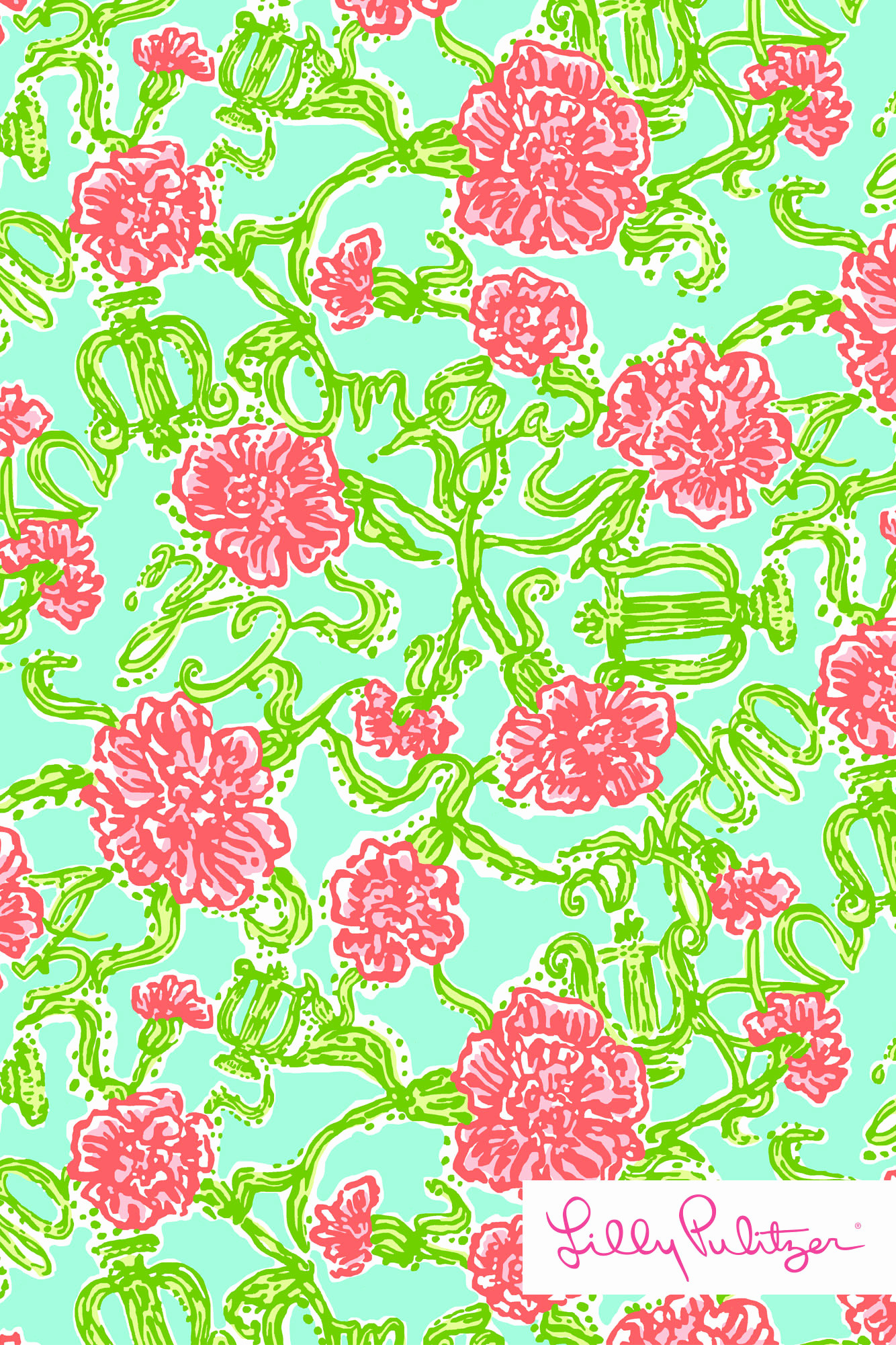 Alpha Chi Omega Lilly Pulitzer , HD Wallpaper & Backgrounds