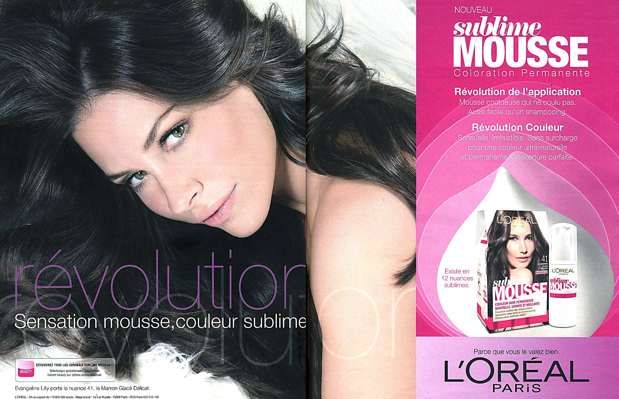 Evangeline Lilly Images L'oréal Sublime Mousse Photoshoot - L Oreal Sublime Mousse Evangeline Lilly , HD Wallpaper & Backgrounds