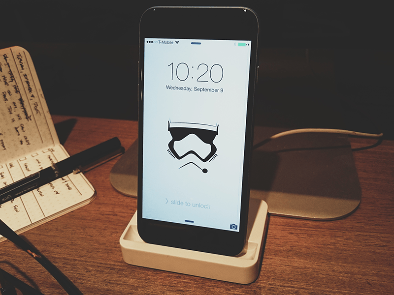 Stormtrooper Iphone Background - Star Wars Stormtrooper Iphone , HD Wallpaper & Backgrounds