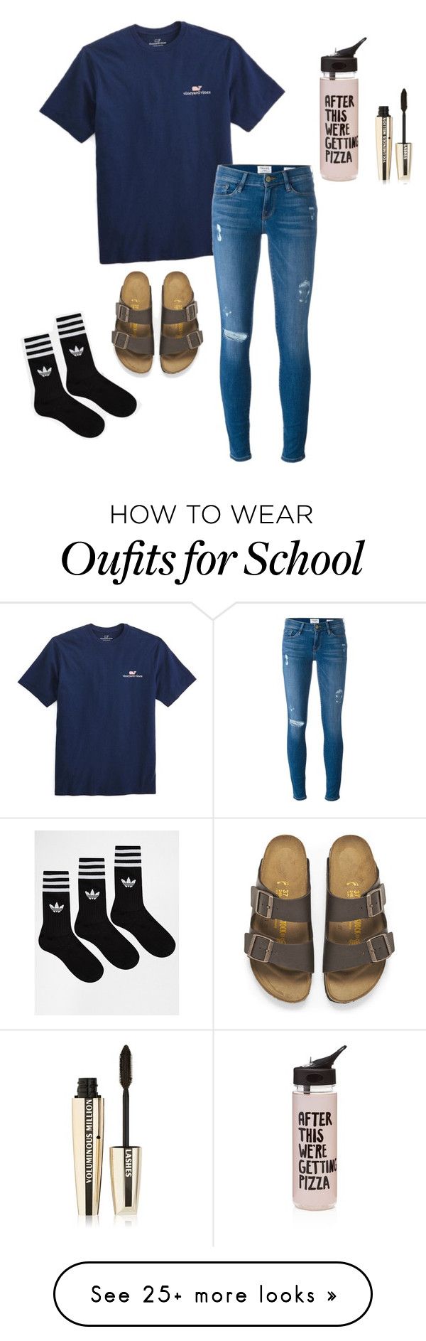 “school Babe” By Carleelingard On Polyvore Featuring - Fancy But Casual Outfits , HD Wallpaper & Backgrounds