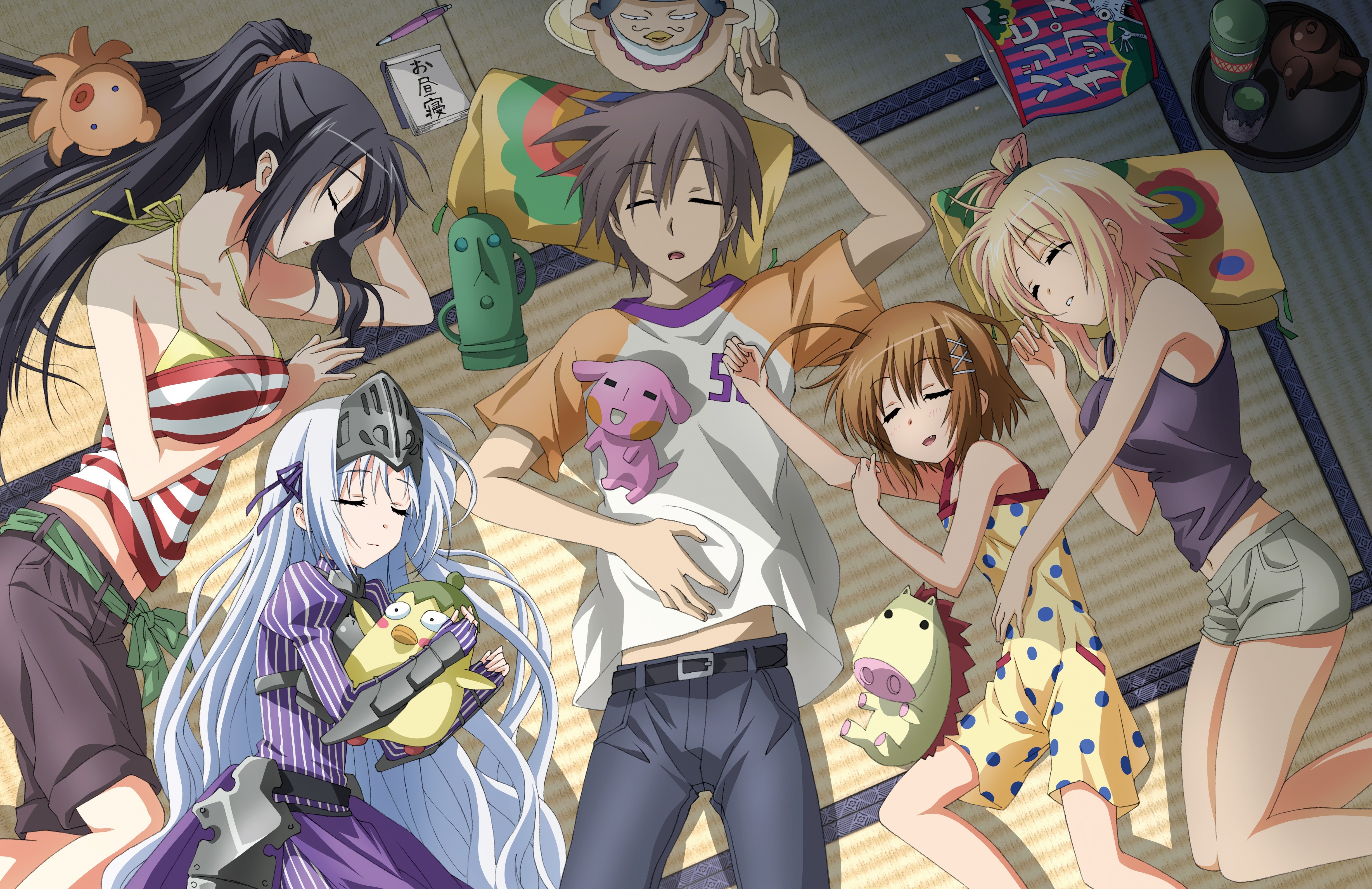 #aikawa Ayumu, #eucliwood Hellscythe, #haruna, #seraphim, - Anime Kore Wa Zombie Desu Ka , HD Wallpaper & Backgrounds