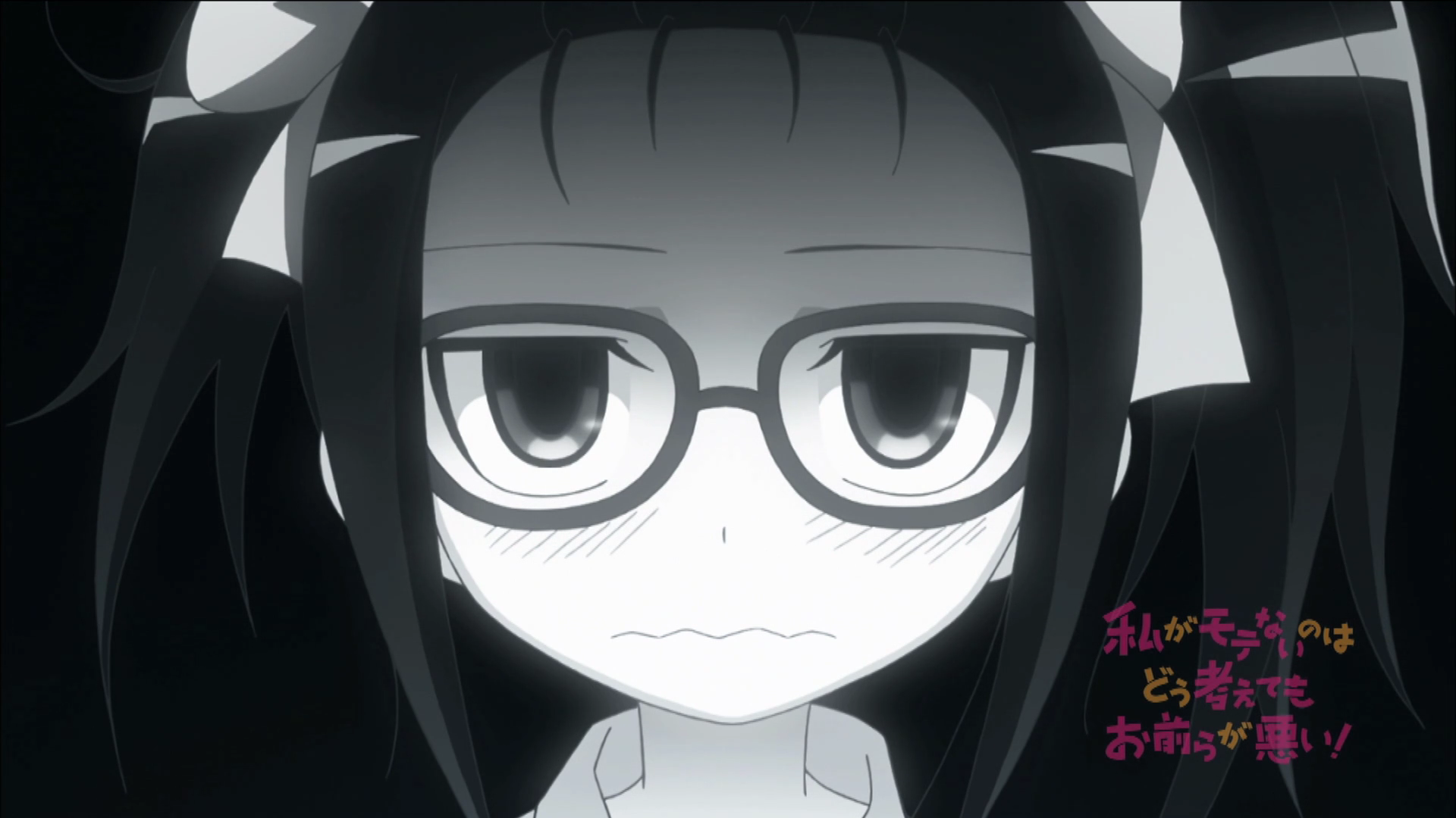 Story - Tomoko With Glasses Watamote , HD Wallpaper & Backgrounds