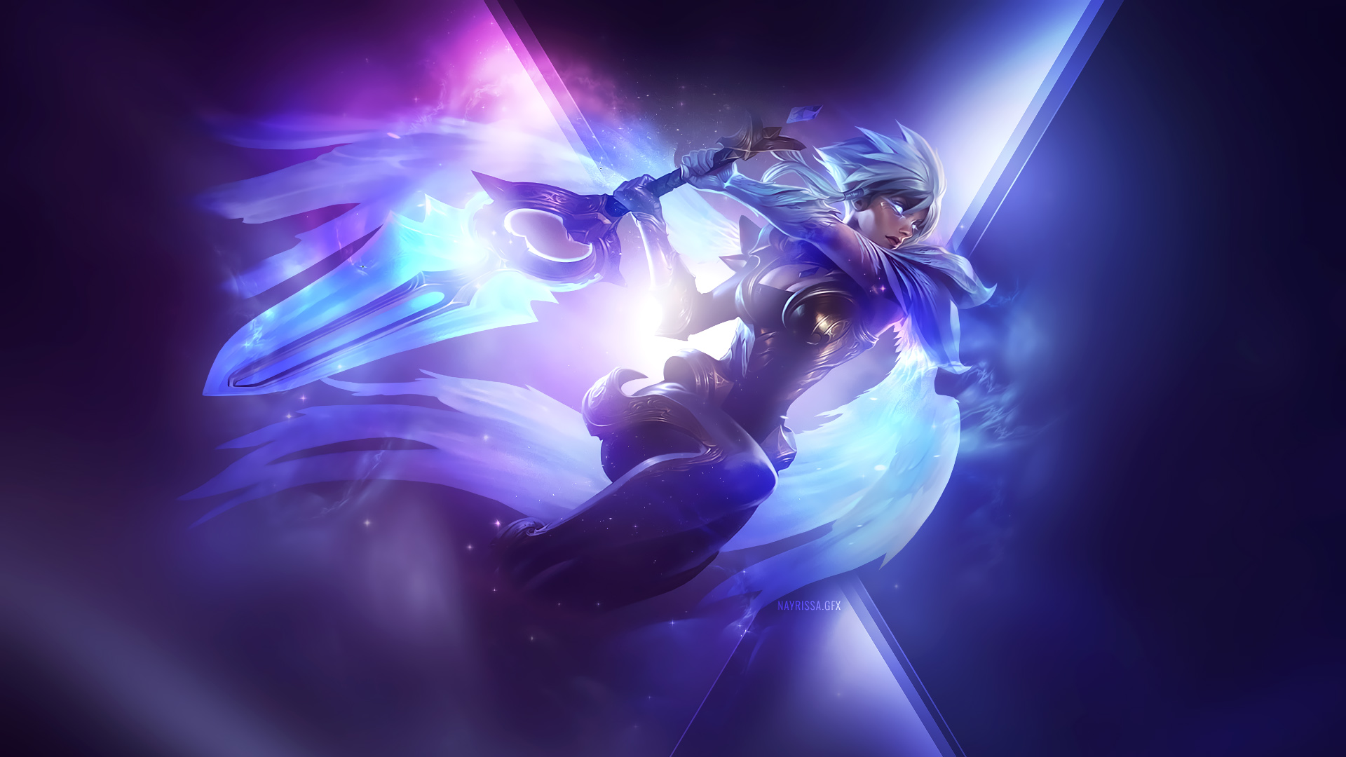 Click The Wallpaper To View Full Size - Lol Riven Wallpaper Hd , HD Wallpaper & Backgrounds