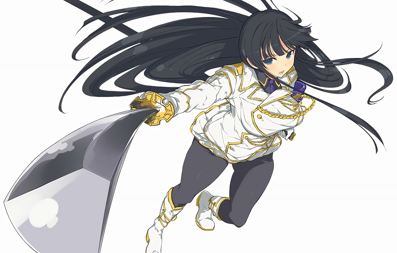 Photo Wallpaper Girl Sword Anime Brunette Art Kill La Kill Photo Wallpaper Girl Sword Anime Brunette Art Kill La Kill