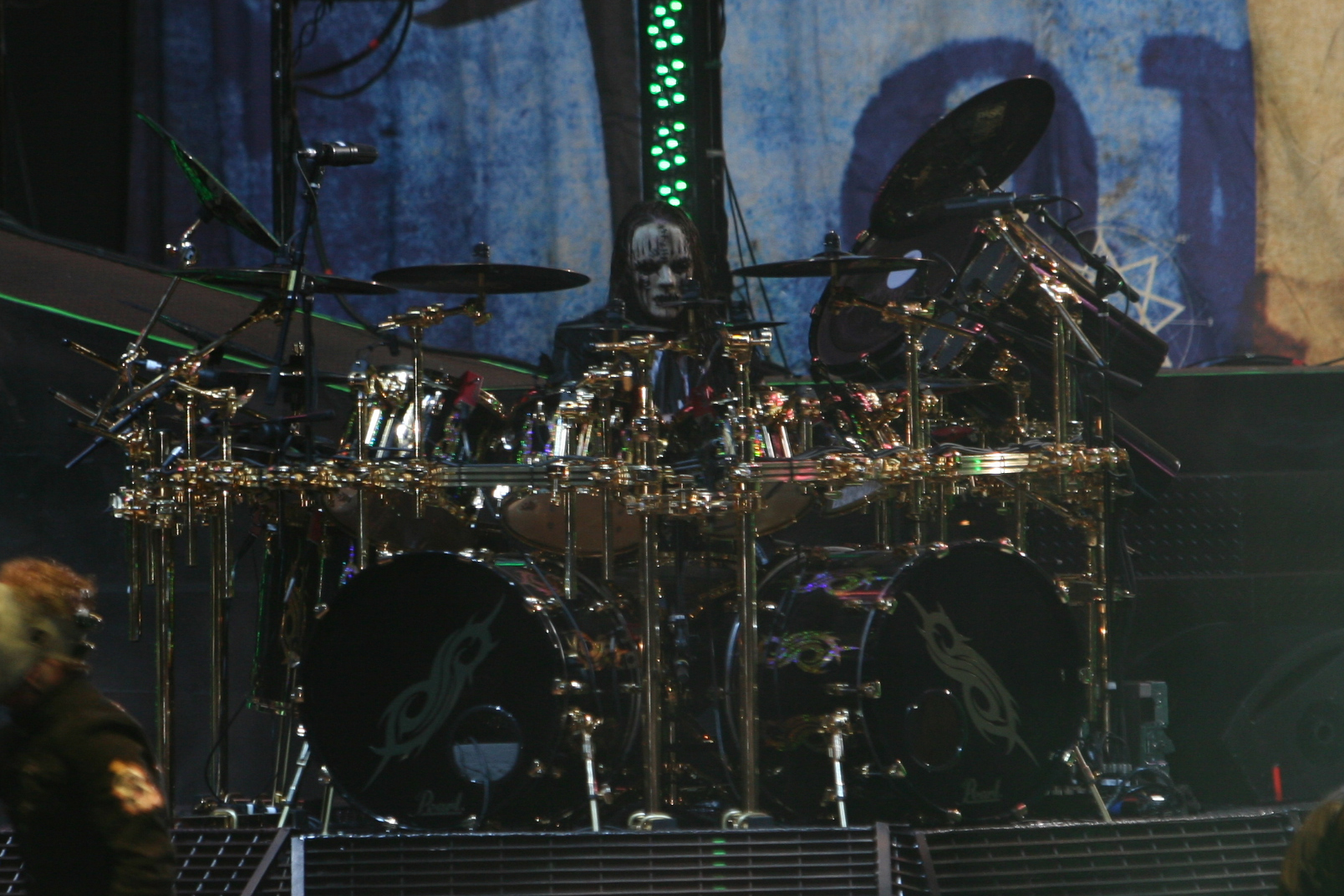Joey Jordison At Mayhem - Joey Jordison Y Su Bateria , HD Wallpaper & Backgrounds