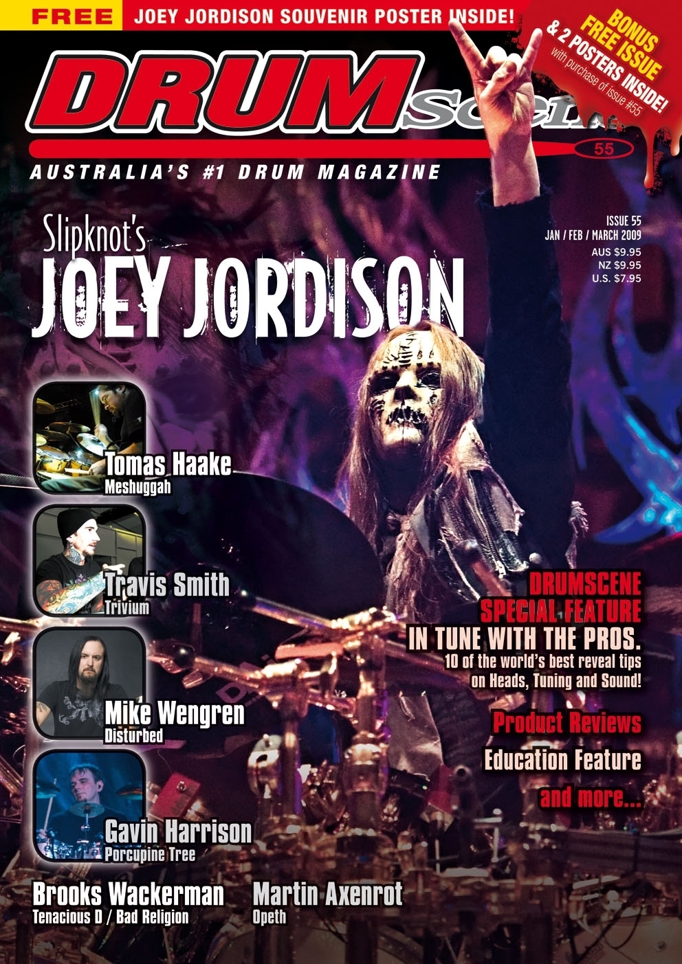 Joey Jordison Images Joey In Magazines Hd Wallpaper - Joey Jordison , HD Wallpaper & Backgrounds
