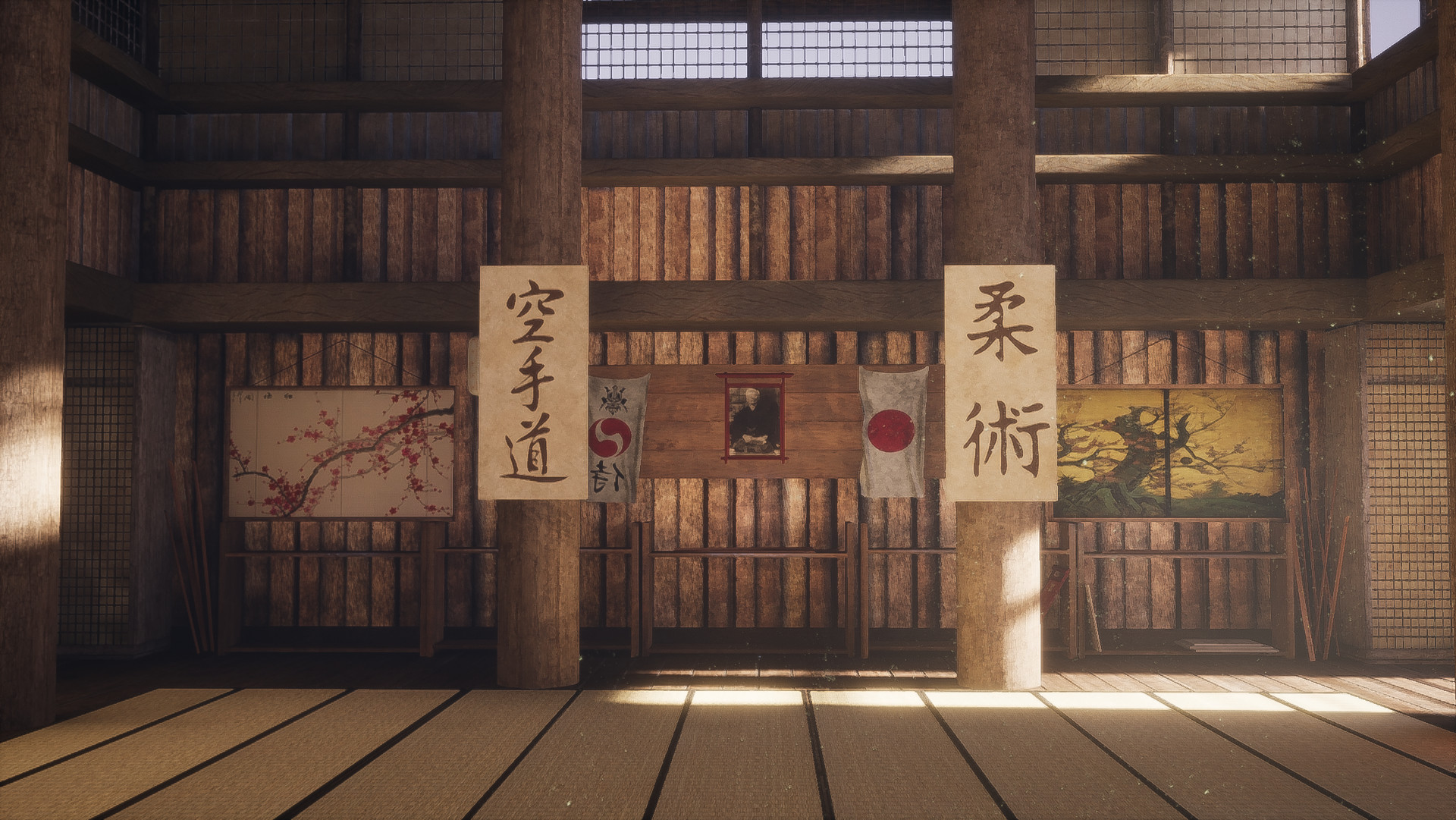 The Dojo - Marco Petracca - Japanese Dojo , HD Wallpaper & Backgrounds