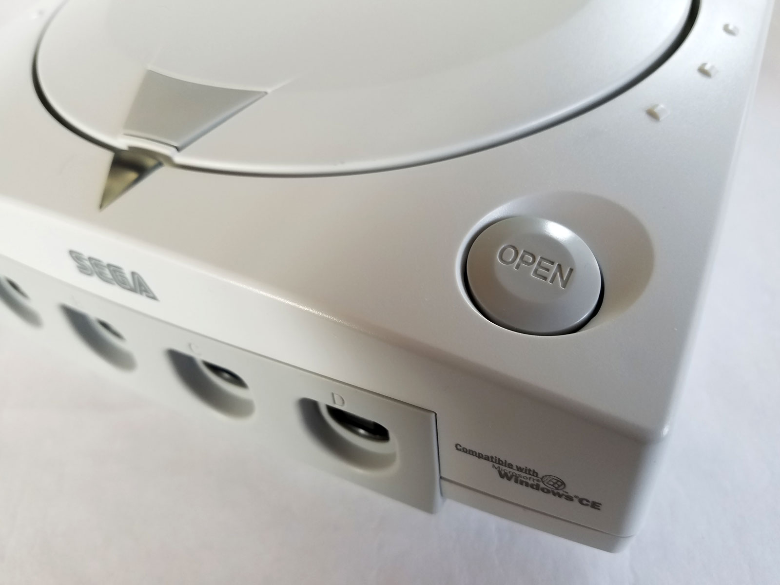 Sega Dreamcast Open/eject Button - Dreamcast Open Button , HD Wallpaper & Backgrounds