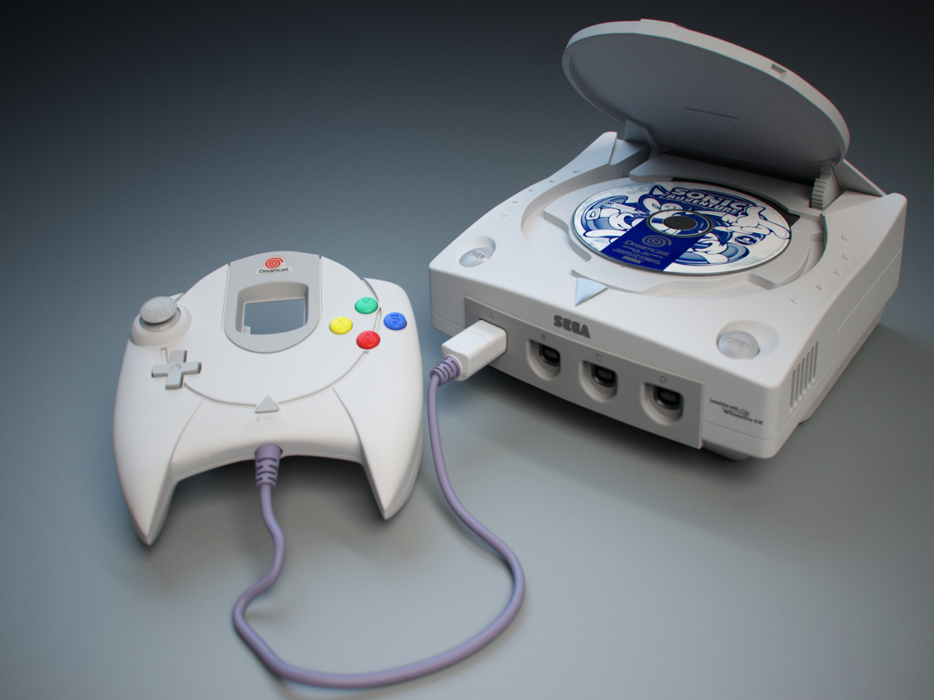 Dreamcast (#1766098) - HD Wallpaper & Backgrounds Download