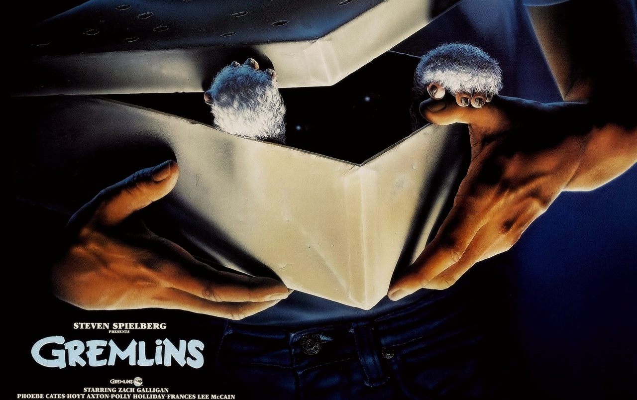 Original Cinema Classic's - Gremlins Movie Poster , HD Wallpaper & Backgrounds