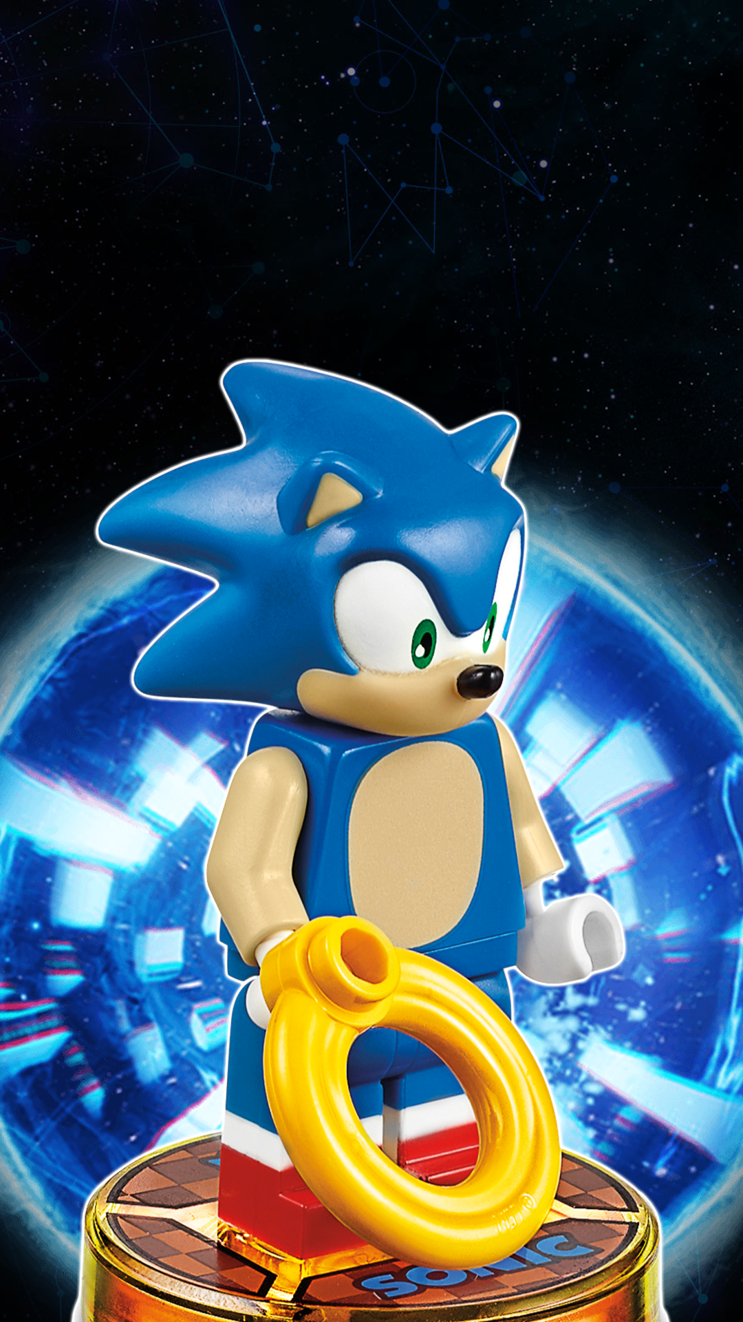 Lego Dimensions Wallpaper - Sonic Lego , HD Wallpaper & Backgrounds