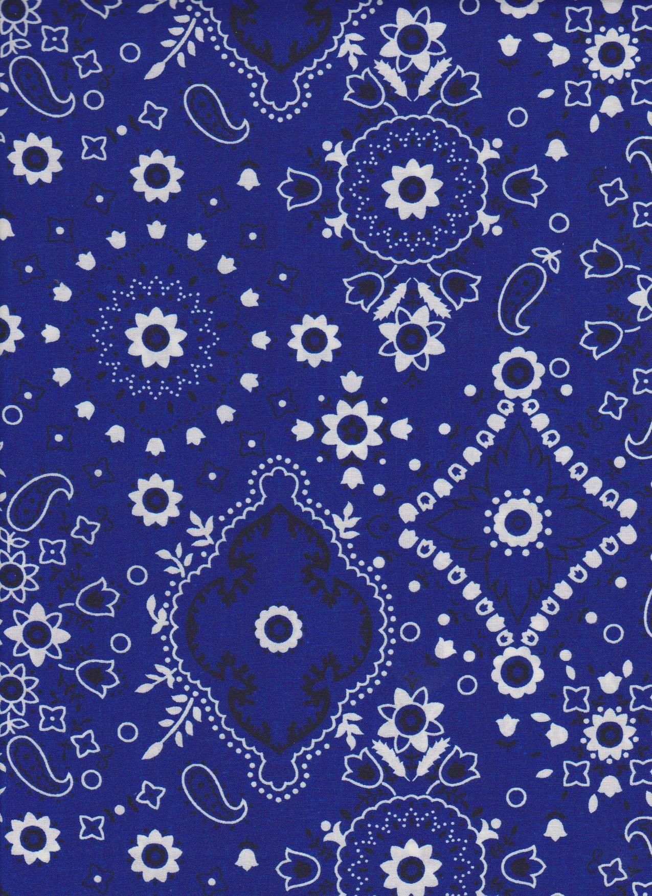 Bandana Wallpaper - Blue Bandana Wallpaper Phone , HD Wallpaper & Backgrounds