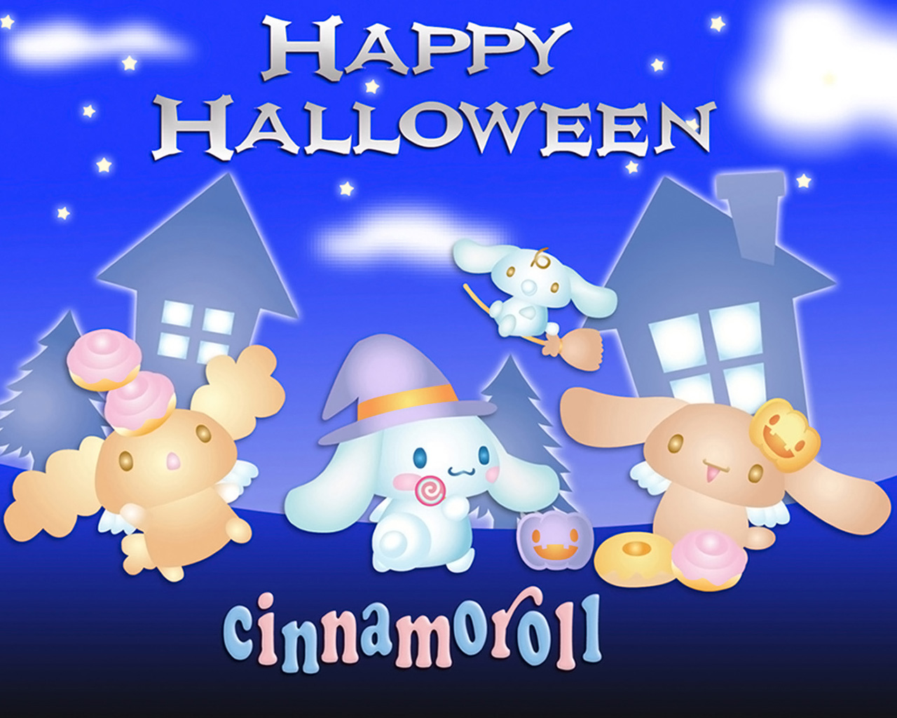 Cinnamoroll Halloween 1280×1024 - Sanrio Cinnamoroll Halloween , HD Wallpaper & Backgrounds