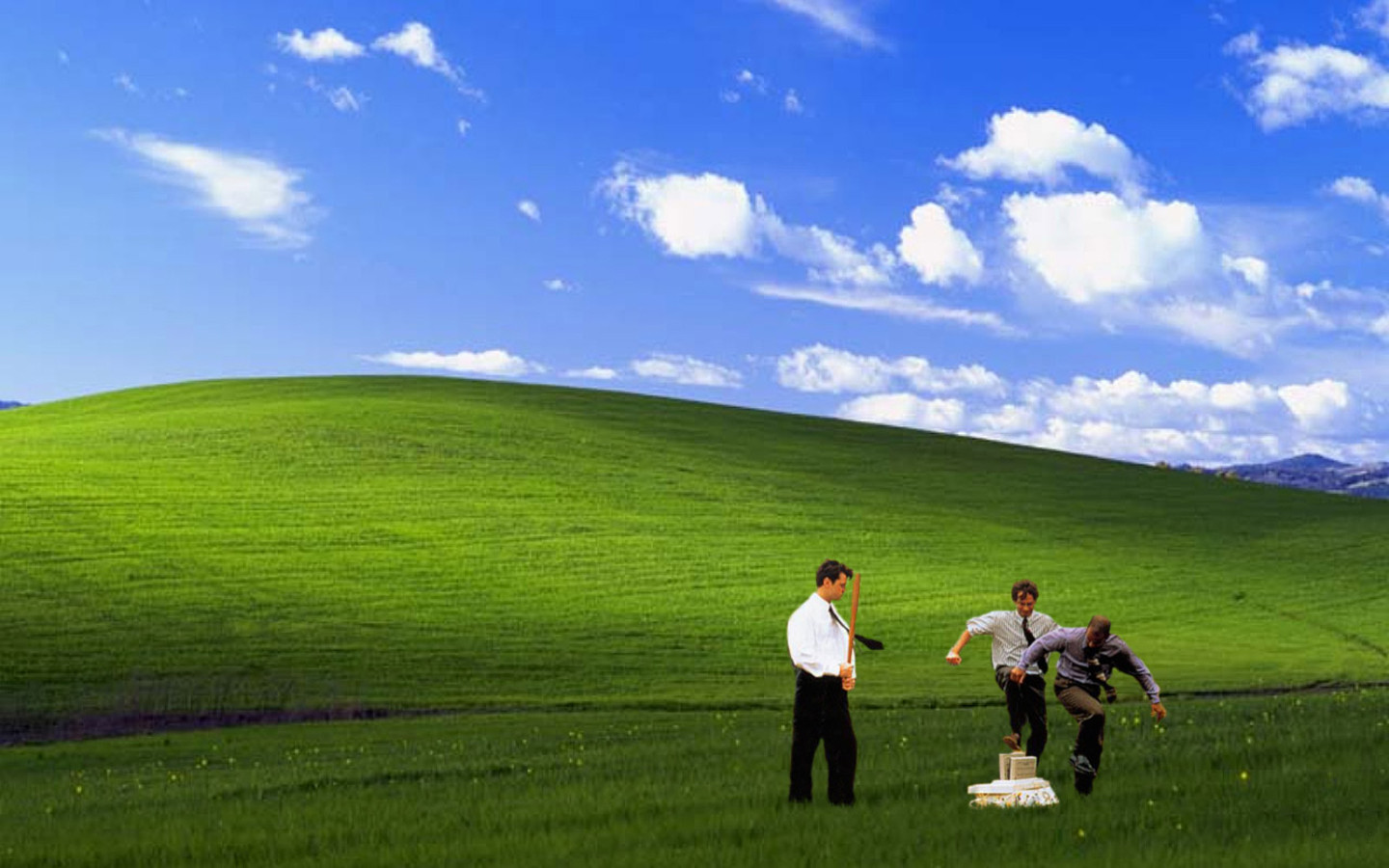 Here's Mine - Windows Xp Wallpaper Rick And Morty , HD Wallpaper & Backgrounds