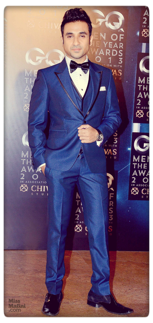Gq Men Of The Year Awards Mens Style Card Missmalini - Virat Kohli In Blue Suit , HD Wallpaper & Backgrounds