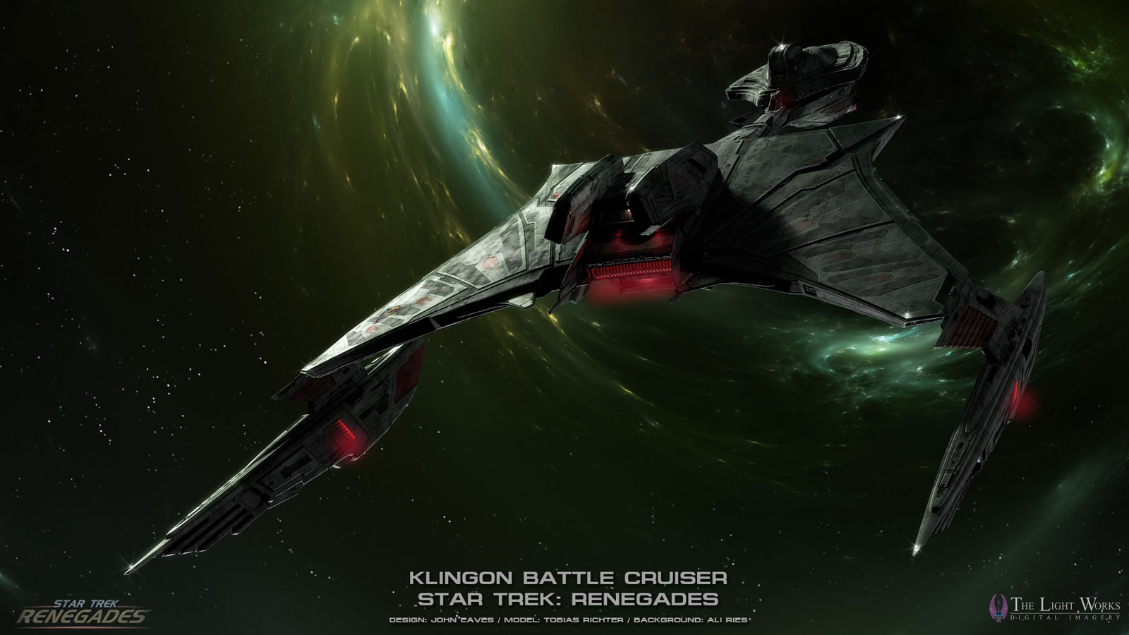Star Trek Renegades Klingon Battle Cruiser - Star Trek Klingon Battle Cruisers , HD Wallpaper & Backgrounds