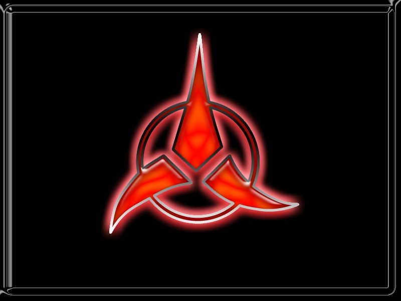 Star Trek Klingon Symbol - Klingon Empire Star Trek Wallpaper Klingon , HD Wallpaper & Backgrounds