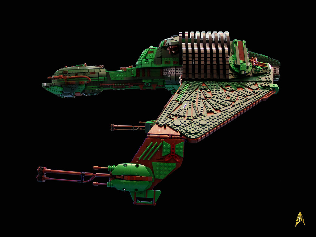 Klingon Bird Of Prey - Lego Klingon Bird Of Prey , HD Wallpaper & Backgrounds