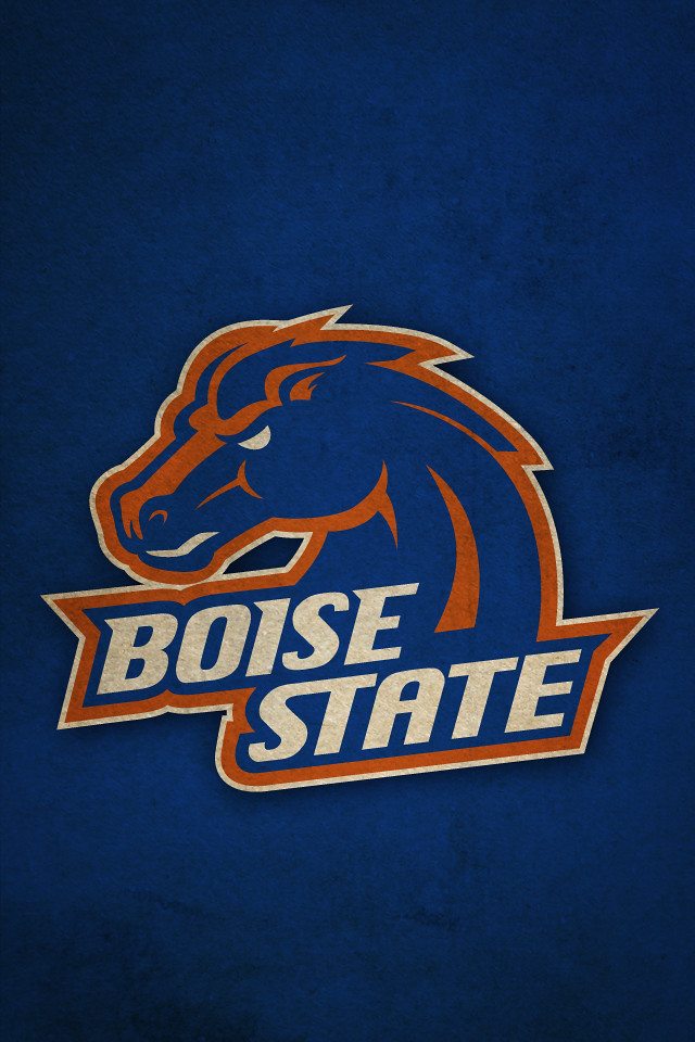Boise Sate Iphone Wallpaper Blue Tags - Boise State Broncos , HD Wallpaper & Backgrounds