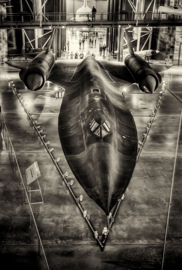 Lockheed Sr-71 Blackbird By Michael Noirot - Smithsonian National Air And Space Museum - Steven , HD Wallpaper & Backgrounds