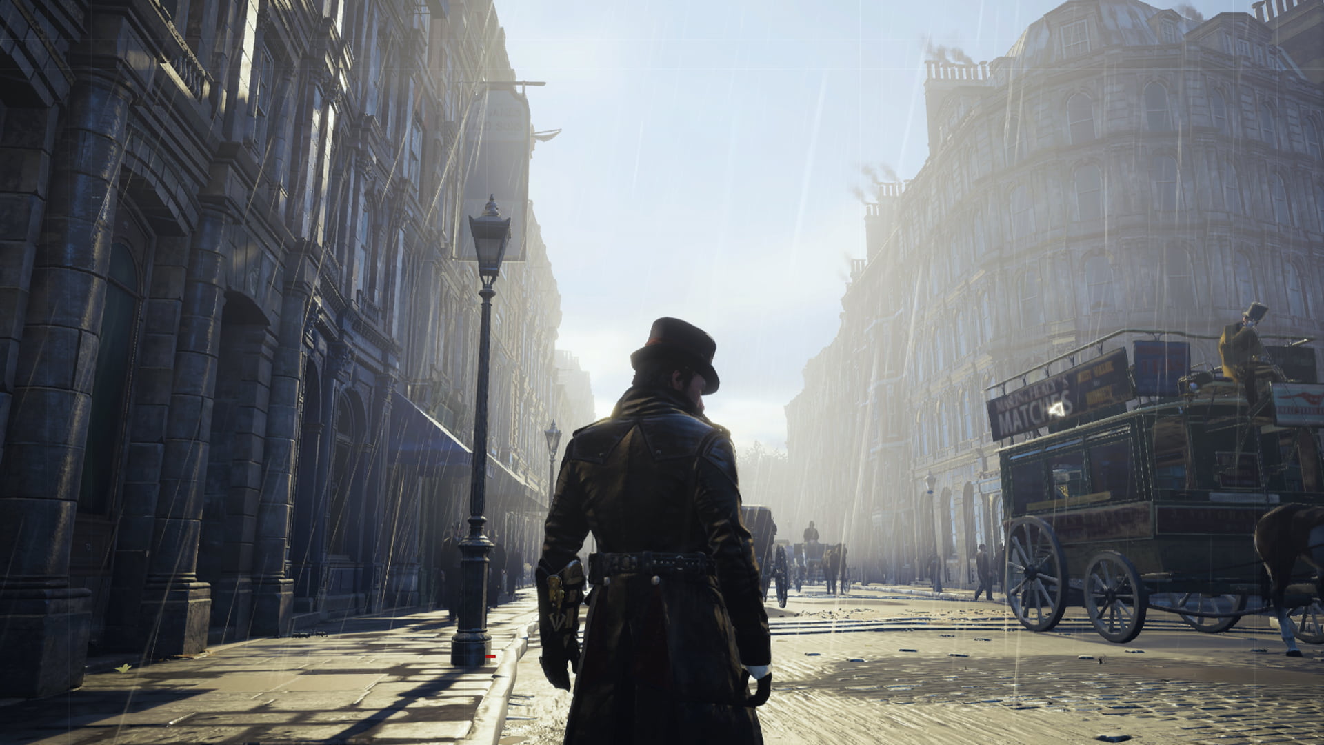 Silhouette Of Man, Assasin's Creed Syndicate, Video - Pc Game , HD Wallpaper & Backgrounds