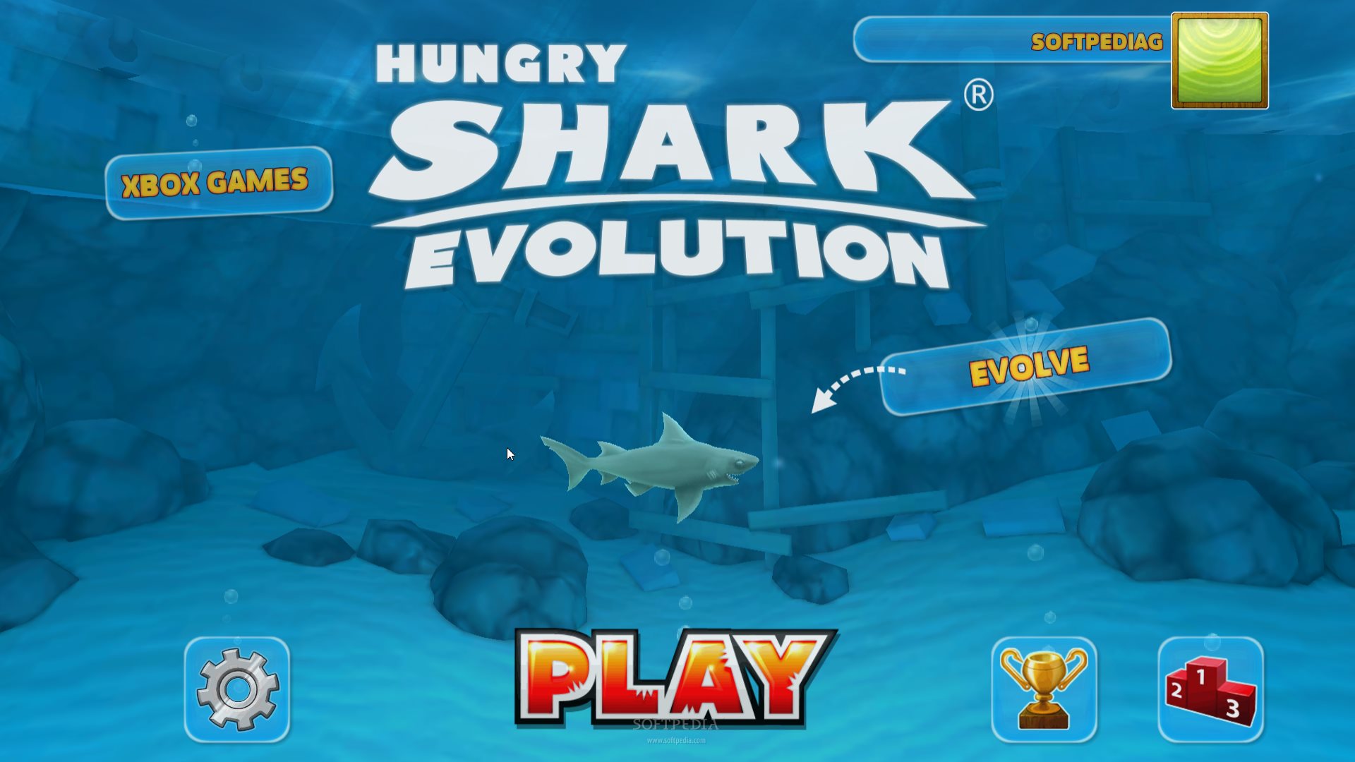 Hungry Shark Evolution - Hungry Shark Part 2 , HD Wallpaper & Backgrounds