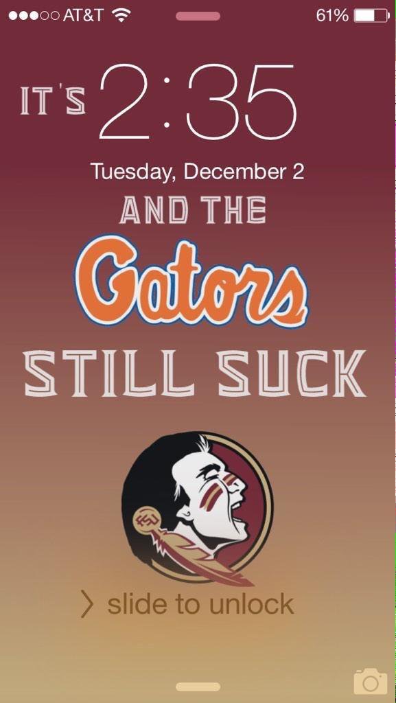 Fsu Party Tutor On Twitter - Its And The Florida Gators Still Suck , HD Wallpaper & Backgrounds