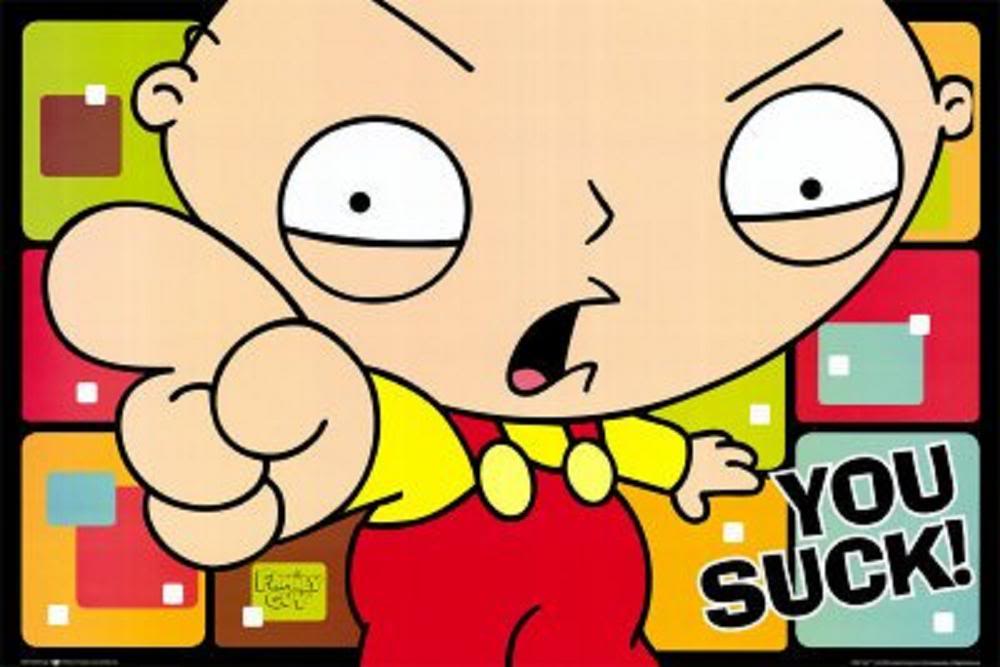 You Suck - You Suck Family Guy Meme , HD Wallpaper & Backgrounds