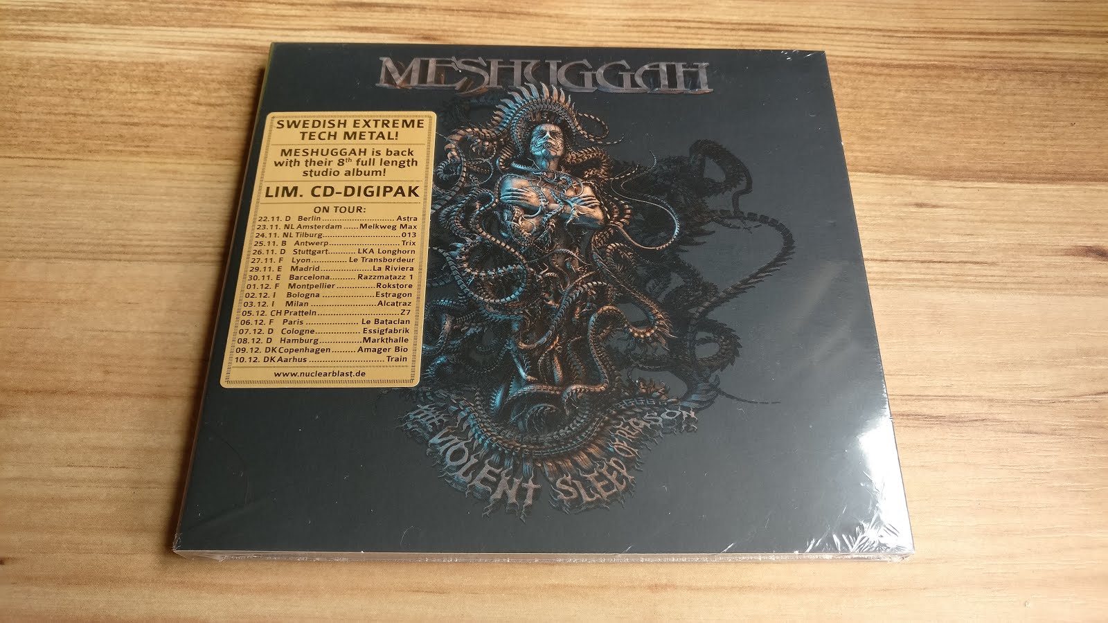 Meshuggah The Violent Sleep Of Reason Cd , HD Wallpaper & Backgrounds