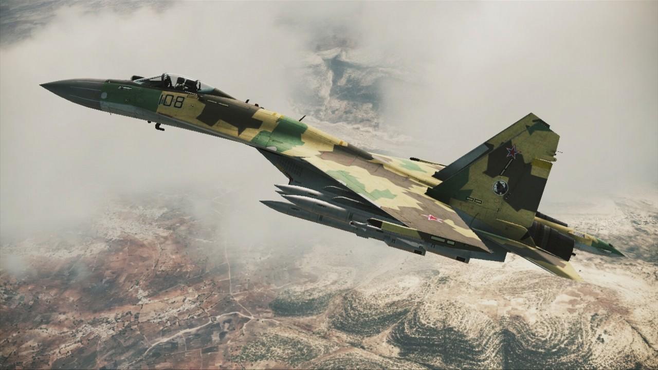 Ace Combat 7 Su 35 , HD Wallpaper & Backgrounds