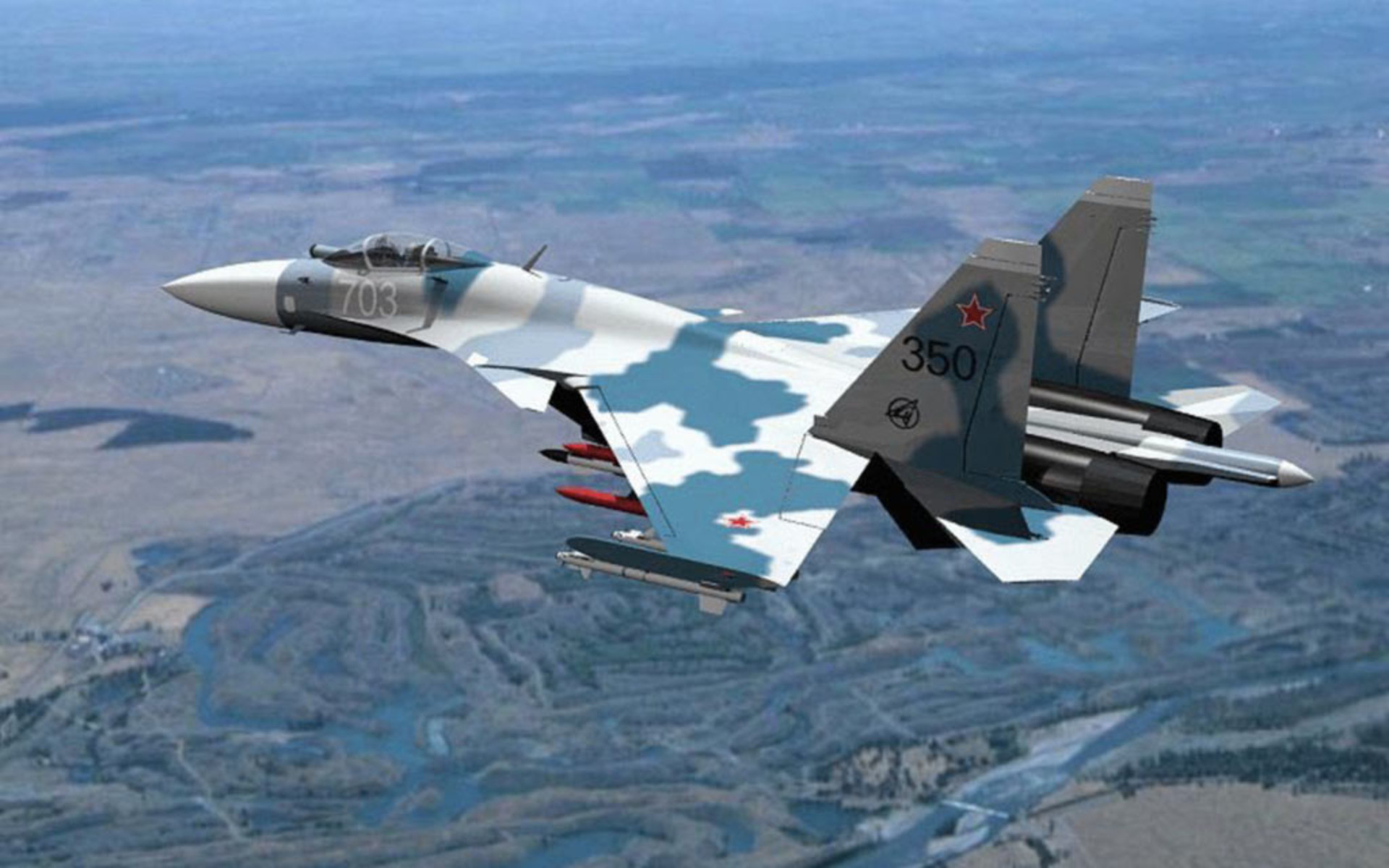 Sukhoi Su-57 Wallpaper - Su 37 Wallpaper Hd , HD Wallpaper & Backgrounds