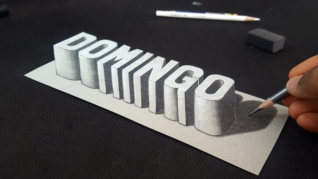 3d Words Drawing , HD Wallpaper & Backgrounds