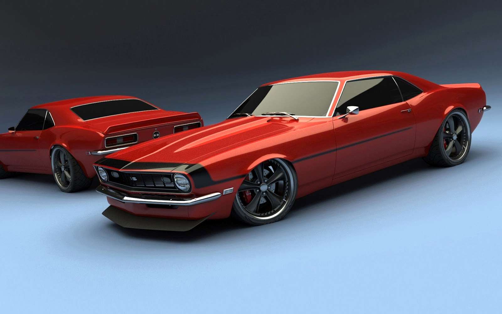 3d Car Wallpapers For Desktop - Chevrolet Camaro Old Cars , HD Wallpaper & Backgrounds