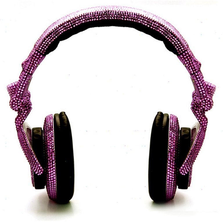 Dj Headphones Swarovski , HD Wallpaper & Backgrounds