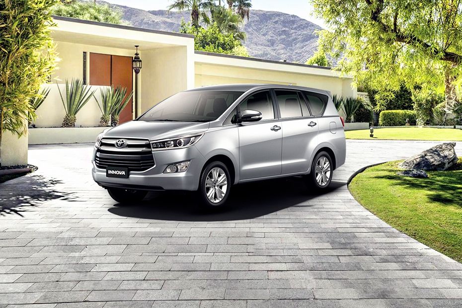 Kijang Innova Front Angle Low View Toyota Innova Crysta G