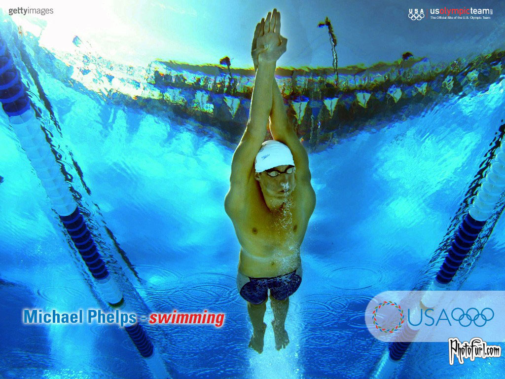 Download - Michael Phelps Swimming Wallpaper Hd , HD Wallpaper & Backgrounds