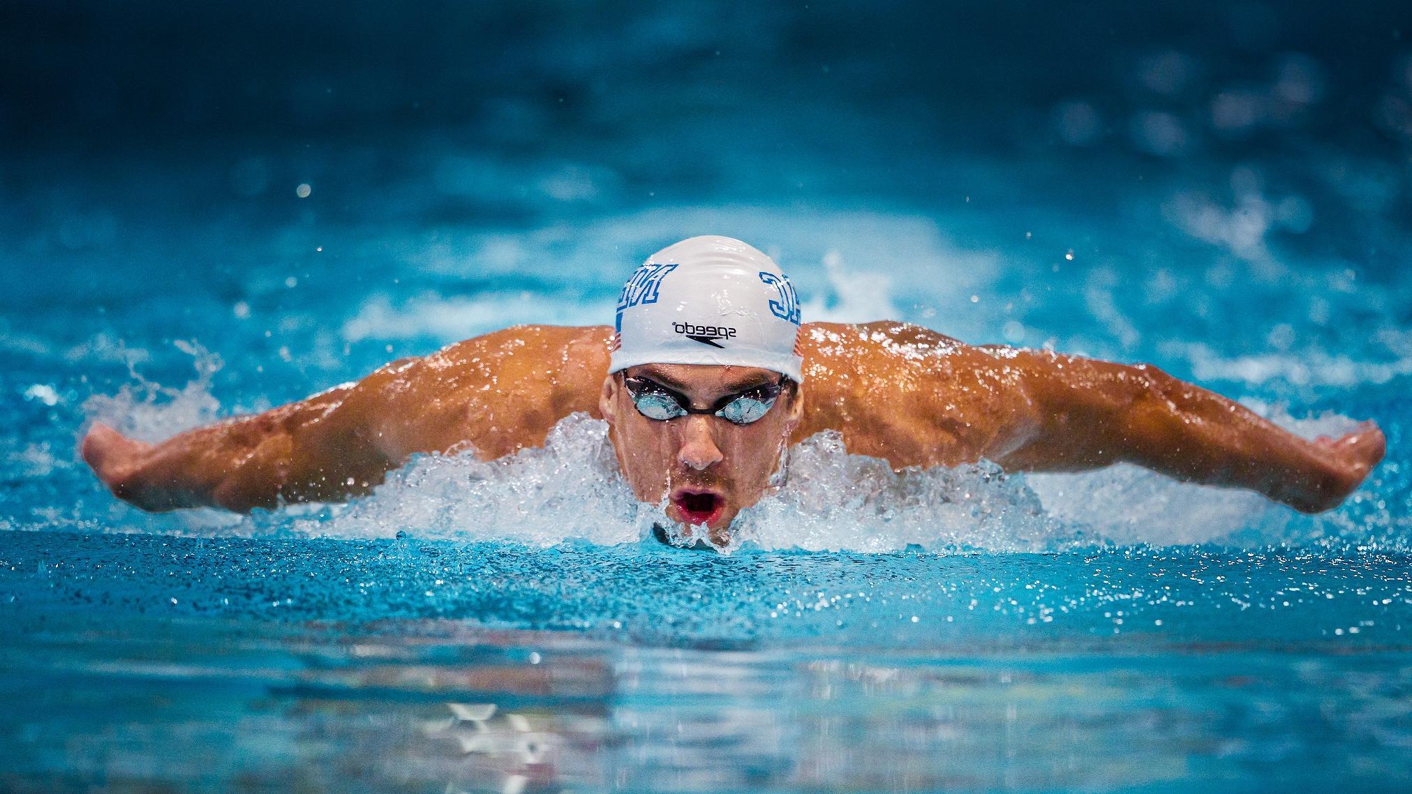 Swim Towards A Healthy Life - Michael Phelps In Water , HD Wallpaper & Backgrounds