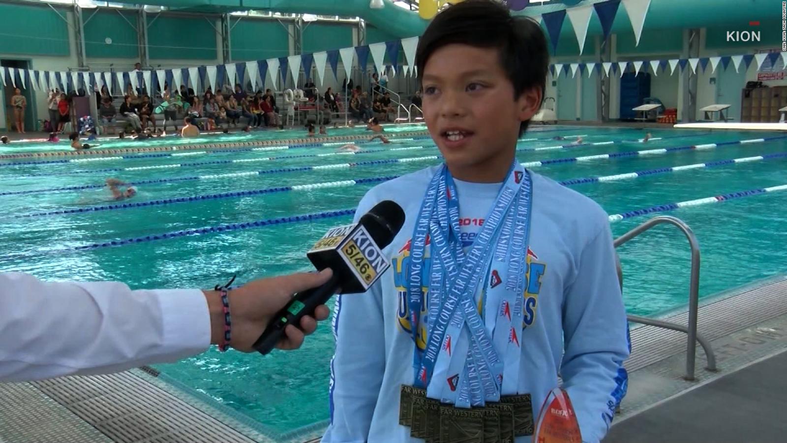 10 Year Old Breaks Michael Phelps Record , HD Wallpaper & Backgrounds