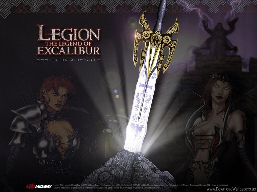 Legion The Legend Of Excalibur Sword , HD Wallpaper & Backgrounds