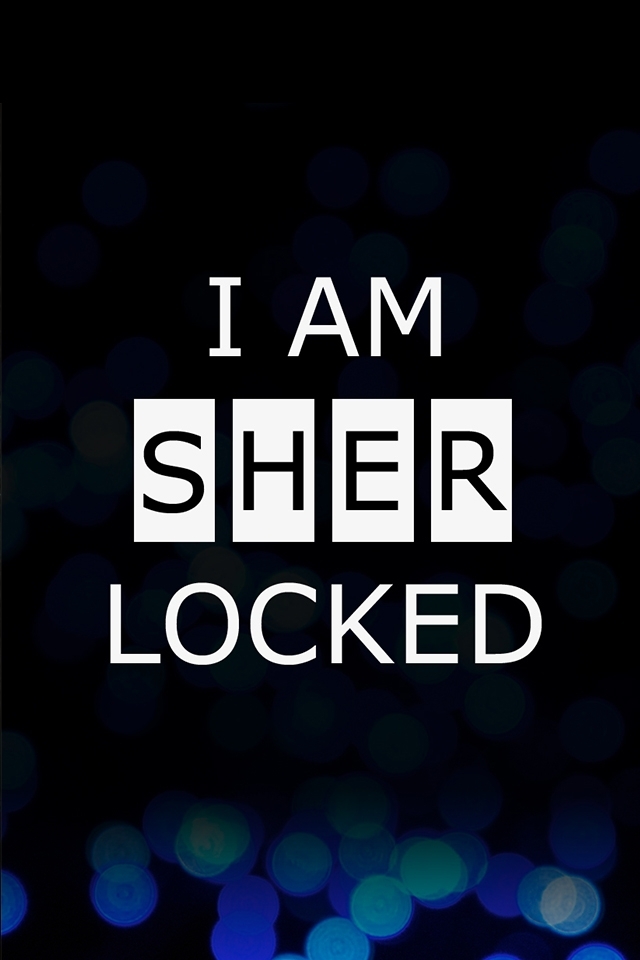 I Am Sherlocked Iphone 4 Wallpaper - Am Sherlocked Wallpaper Iphone , HD Wallpaper & Backgrounds