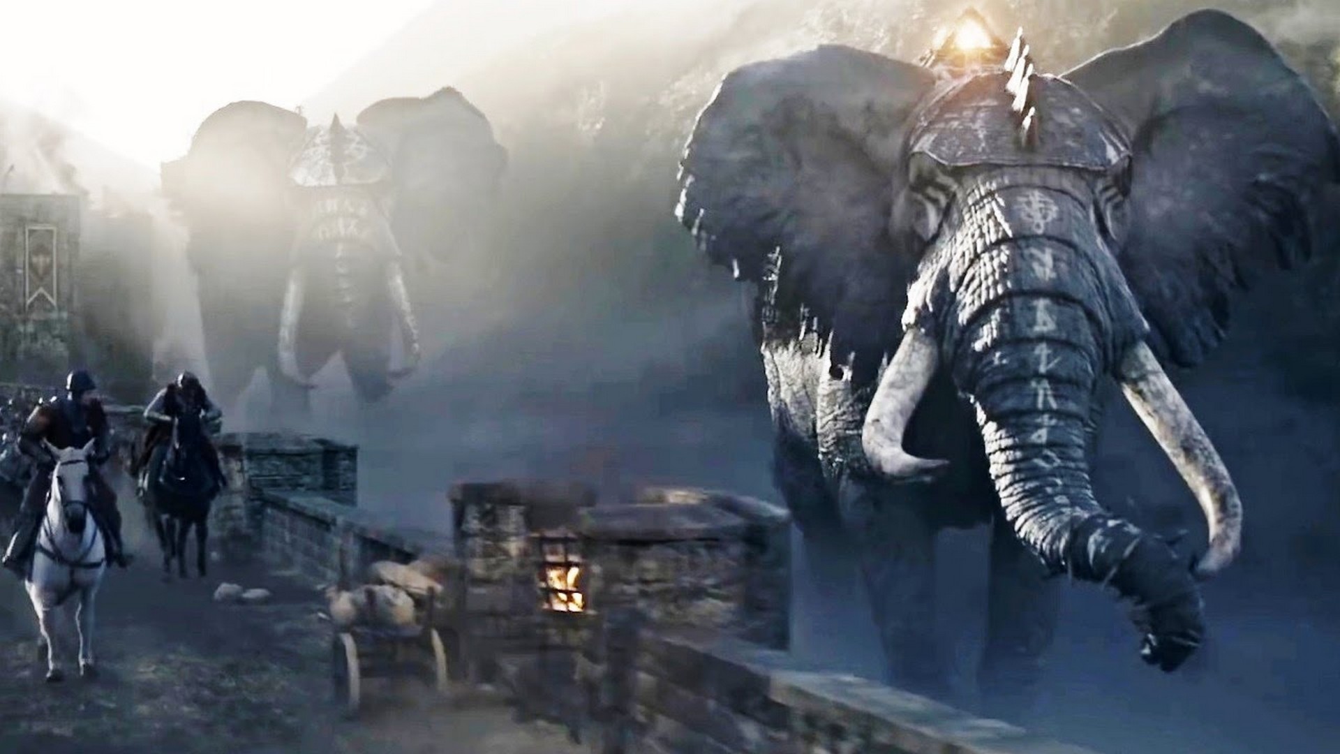 Excalibur Sword - King Arthur Legend Of The Sword Elephants , HD Wallpaper & Backgrounds