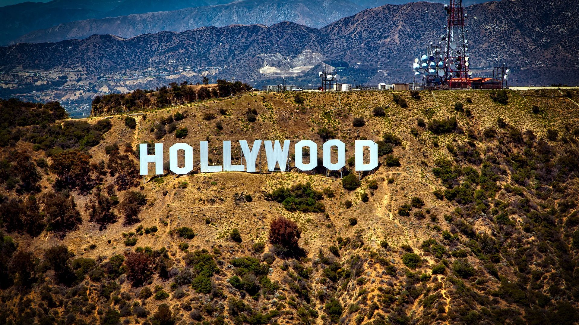 Hollywood Sign Los Angeles - Los Angeles , HD Wallpaper & Backgrounds