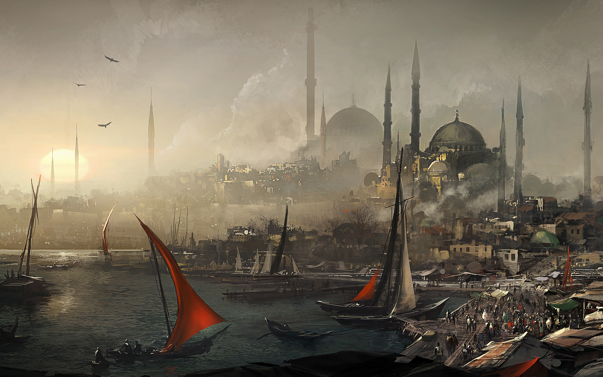 Wallpaper Turkey - Assassins Creed Revelations , HD Wallpaper & Backgrounds