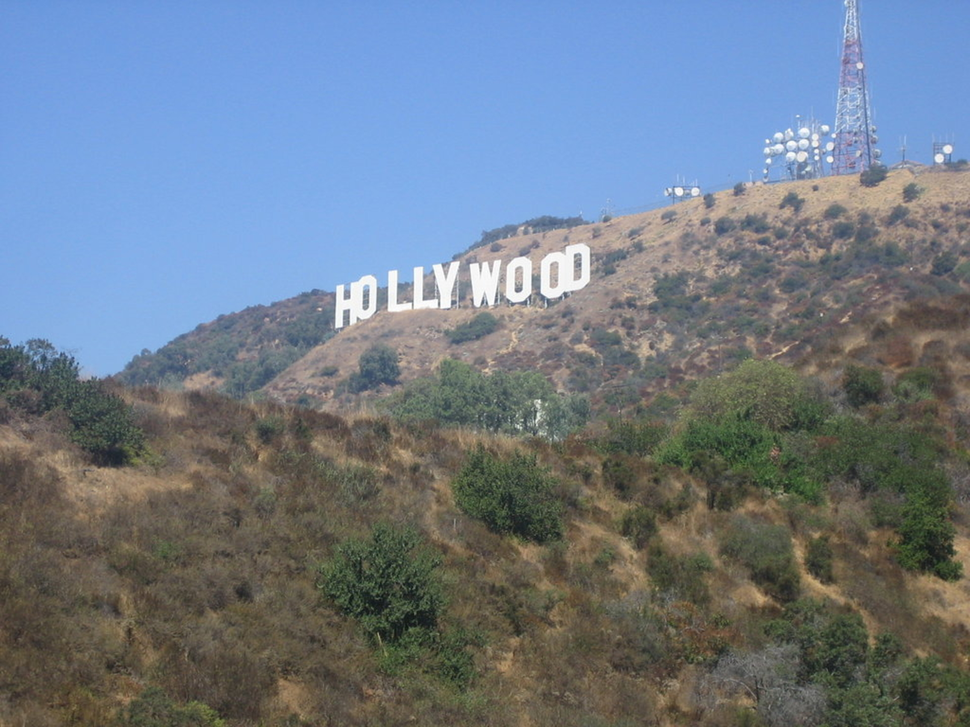 Hollywood Sign By Screamkw Resolution 1920x1440 Pixelawesome - Hollywood Sign , HD Wallpaper & Backgrounds
