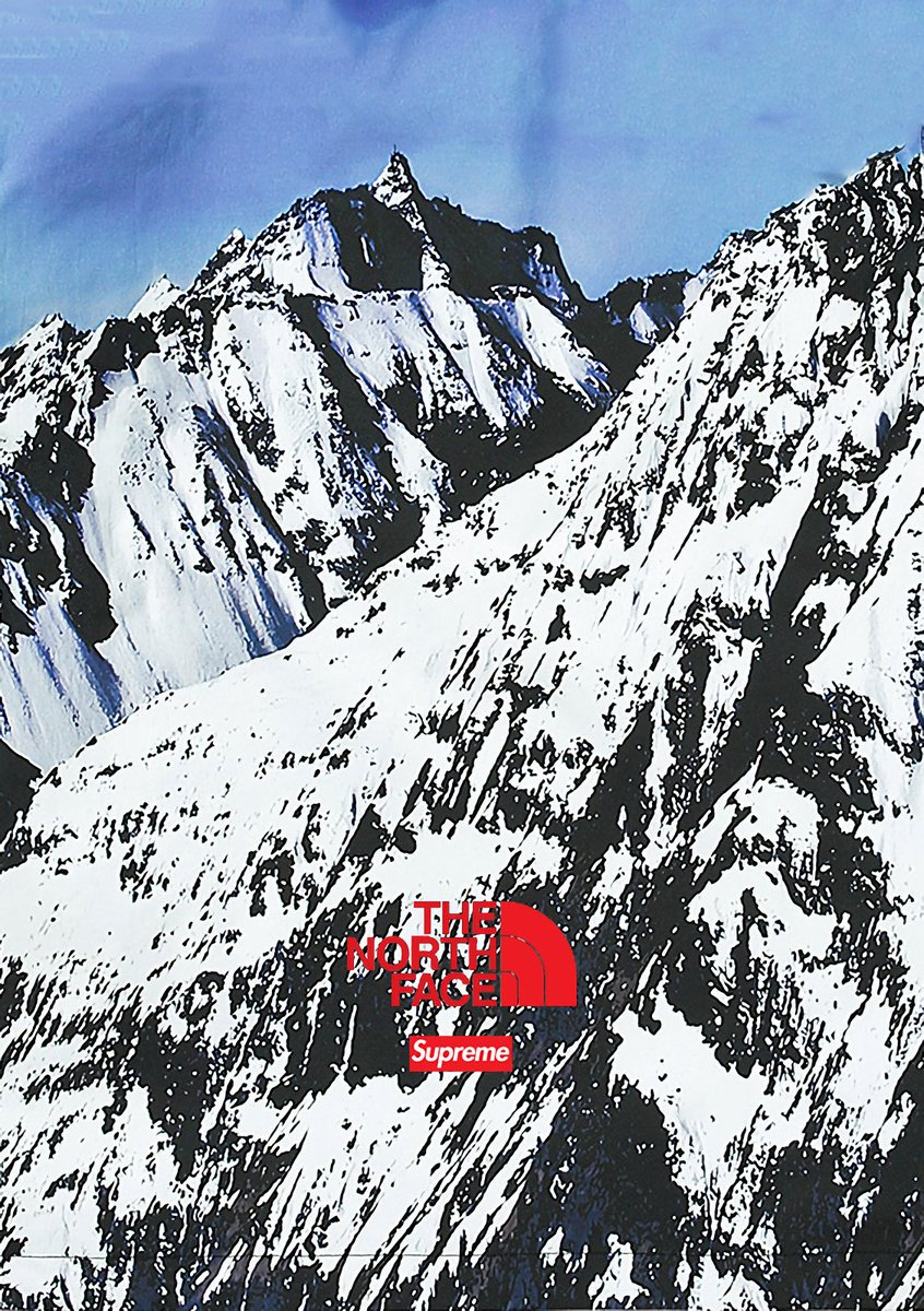 Supreme/the North Face Wallpaper For You Phone Pic - Supreme X North Face Mountain , HD Wallpaper & Backgrounds