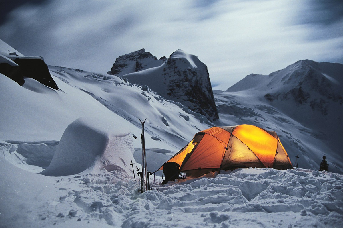 North Face Tent Snow , HD Wallpaper & Backgrounds