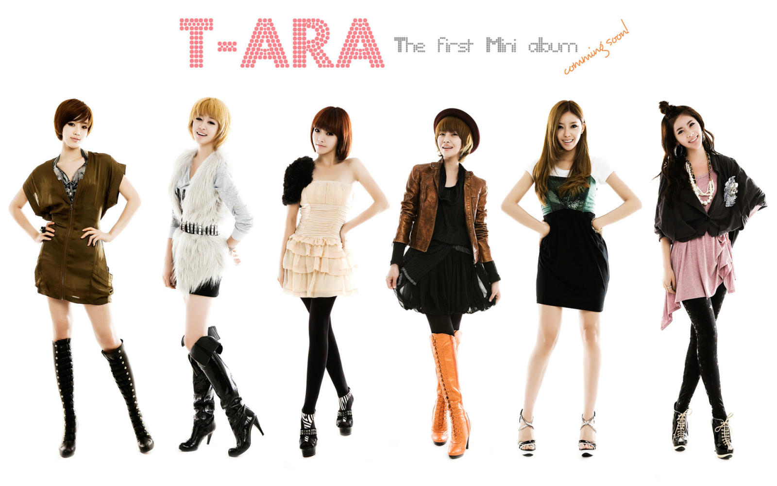 T-ara ~ - T Ara First Mini Album , HD Wallpaper & Backgrounds